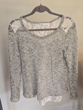 Vintage Havana Lace Detail Top